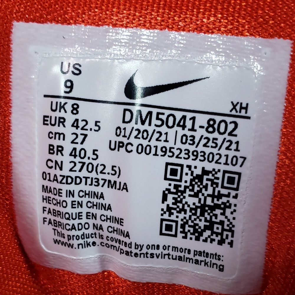 Nike Kyrie Low 4 TB Team Orange DM5041-802 Men's Basketball shoes sneakers Sz 9 - Picture 11 of 11